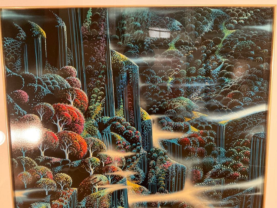 アイベンロール「オーシャンクリフⅡ」シルクスクリーン　直筆サイン・エディション有