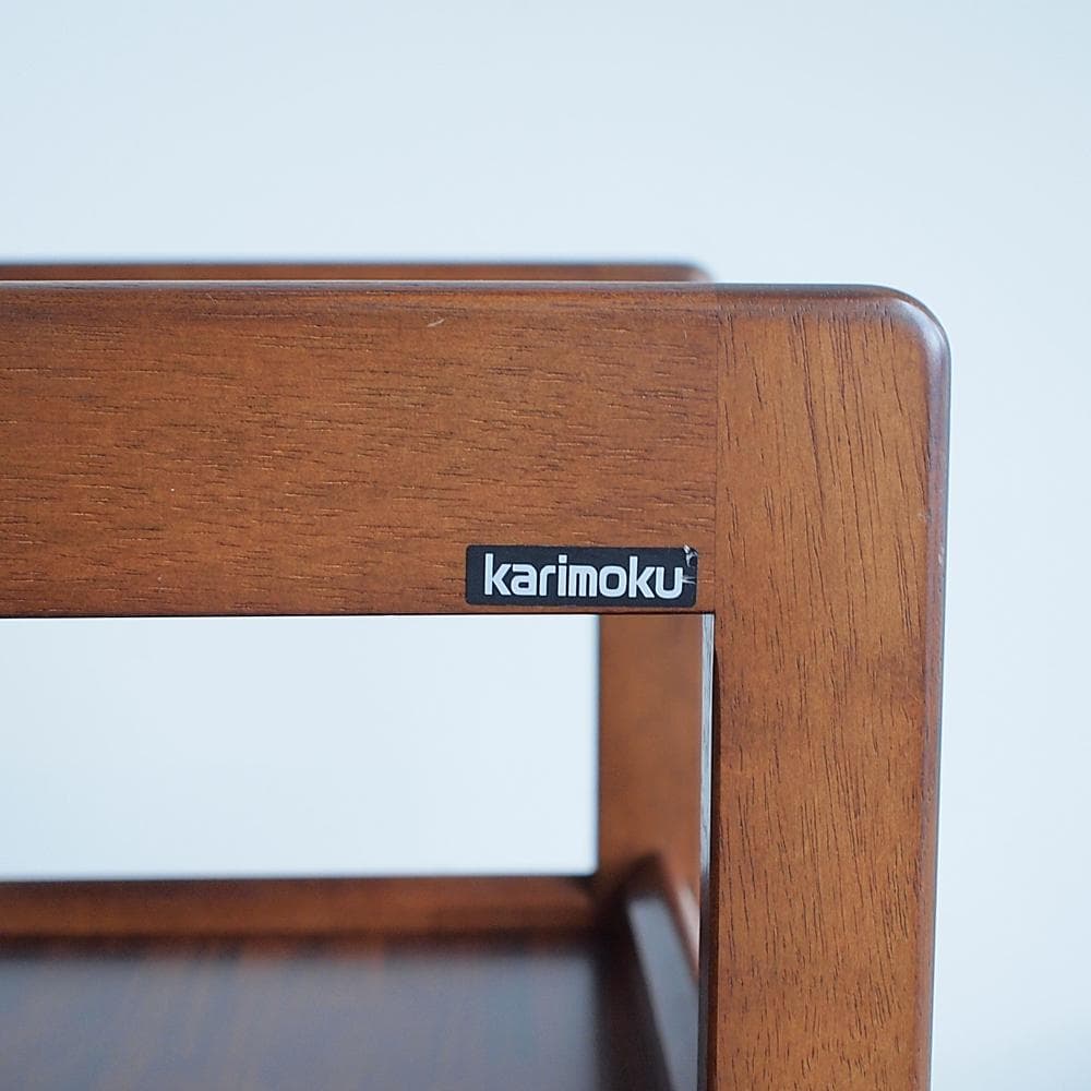 カリモク/karimoku ビンテージ 電話台