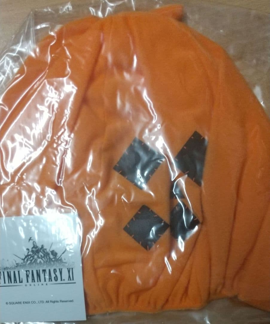 【未開封非売品】FF11「アルタナ祭りin大阪」クリアファイル＆パンプキンヘッド