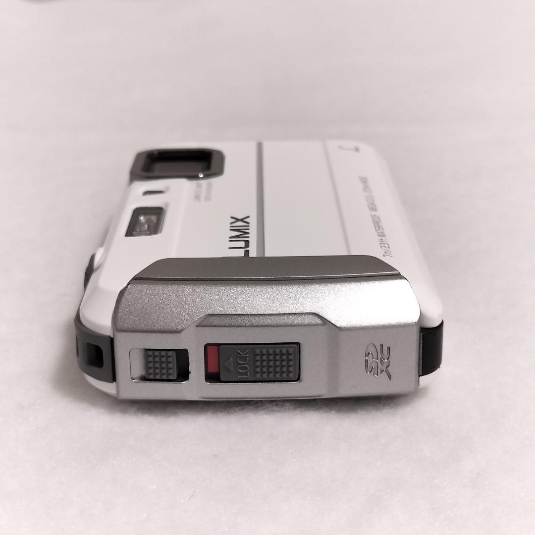 【美品】Panasonic Lumix DMC-FT25 ホワイト 防水デジカメ