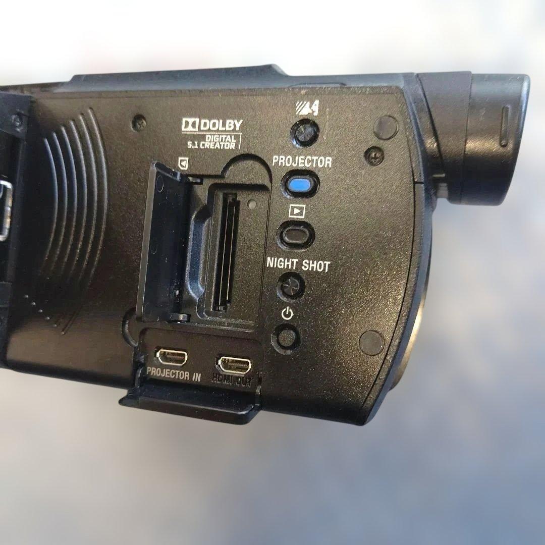 SONY FDR-AXP35 4Kビデオカメラと修理パーツ 訳あり