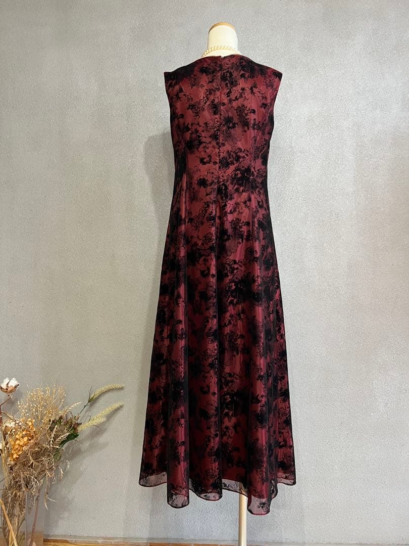 日本製東京ソワールSOIRDOLCEフォーマルワンピース9号