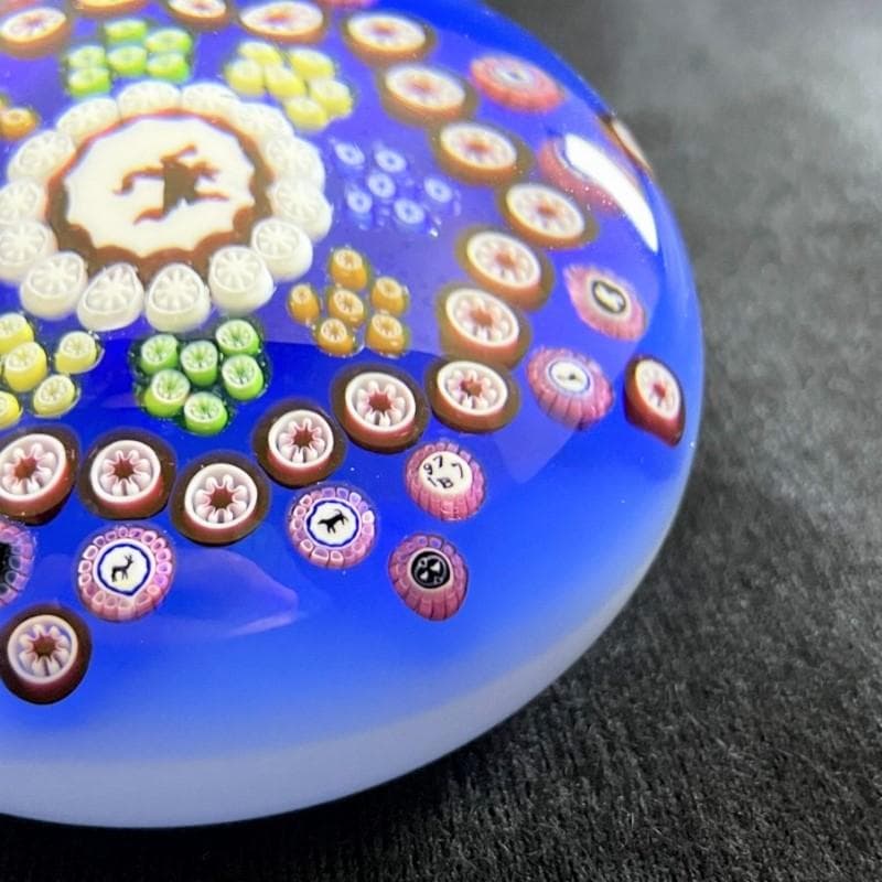 特大サイズ 1977 オールド バカラ クリスタル ペーパーウェイト