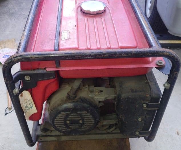 HONDA EM4500S 発電機 4500W 赤　引取限定 中古完動品