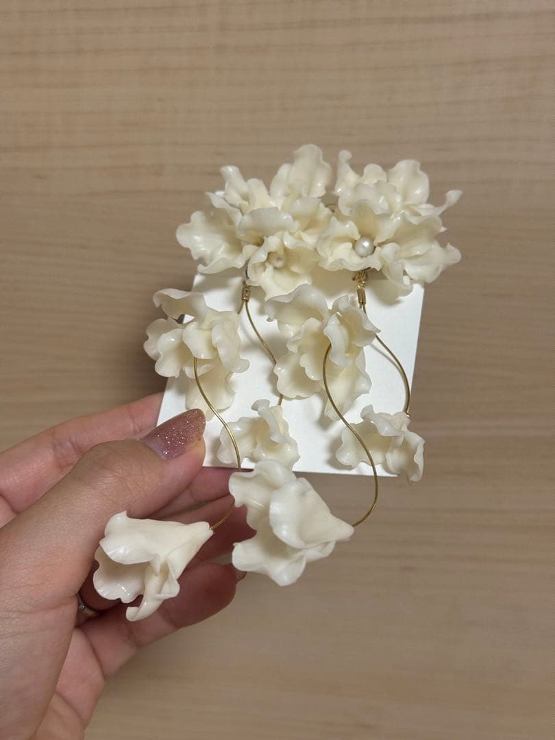 【ぷに】coussinet moa イヤリング ゴールド