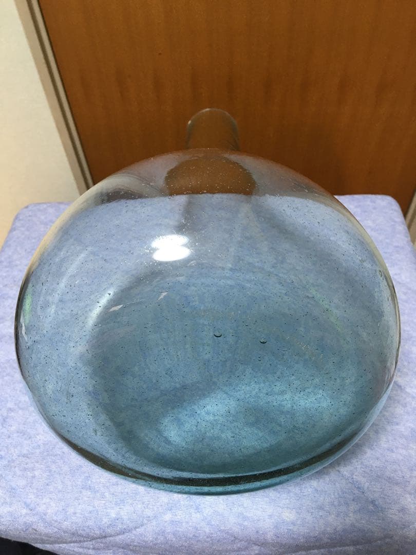 超希少　昭和　大正ガラス　花瓶　吹グラス