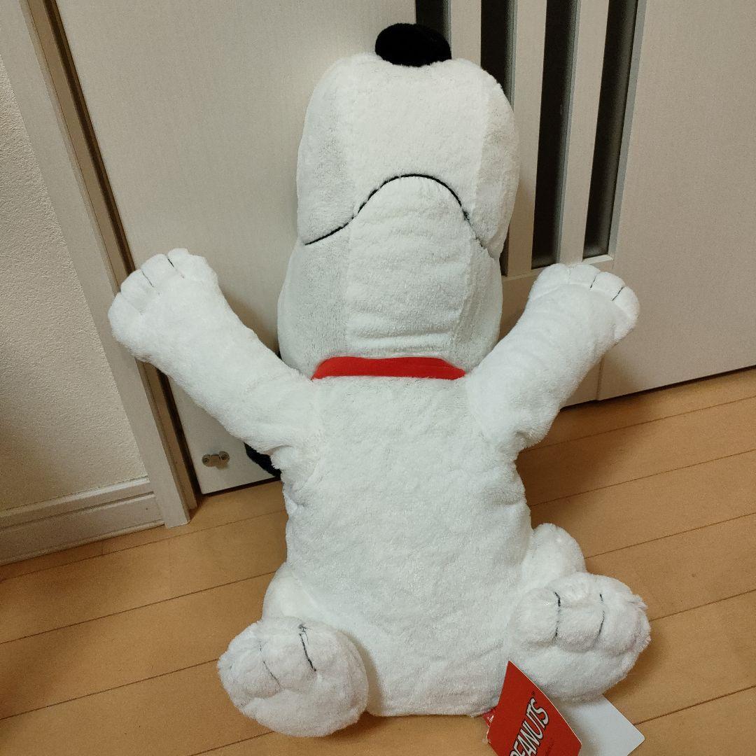 スヌーピー ギガジャンボ ふせポーズ ぬいぐるみ