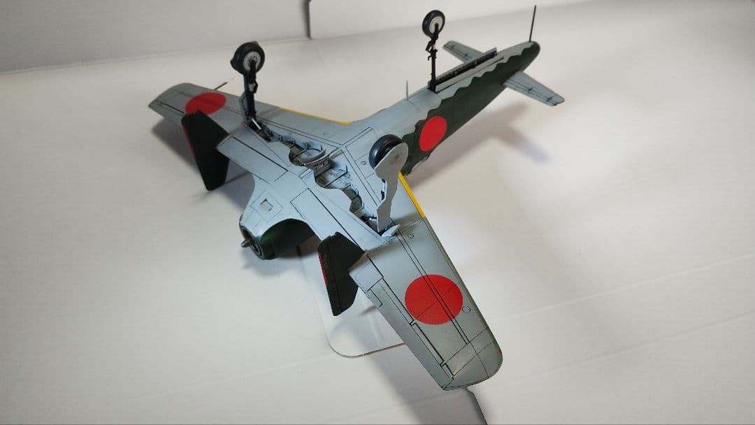 プラモデル完成機　1/48　震電(ジェット化)