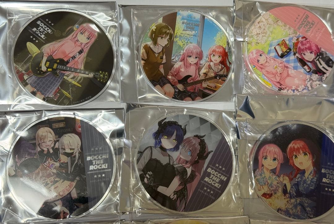 ぼっち・ざ・ろっく！ グラッテ アクリルコースター　全12種　コンプ　アニメイト