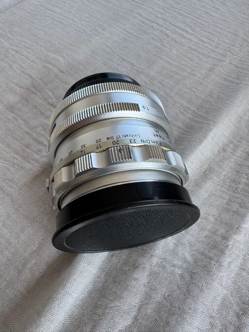 銘玉極上美品Steinheil München Quinon 55mm f1.9