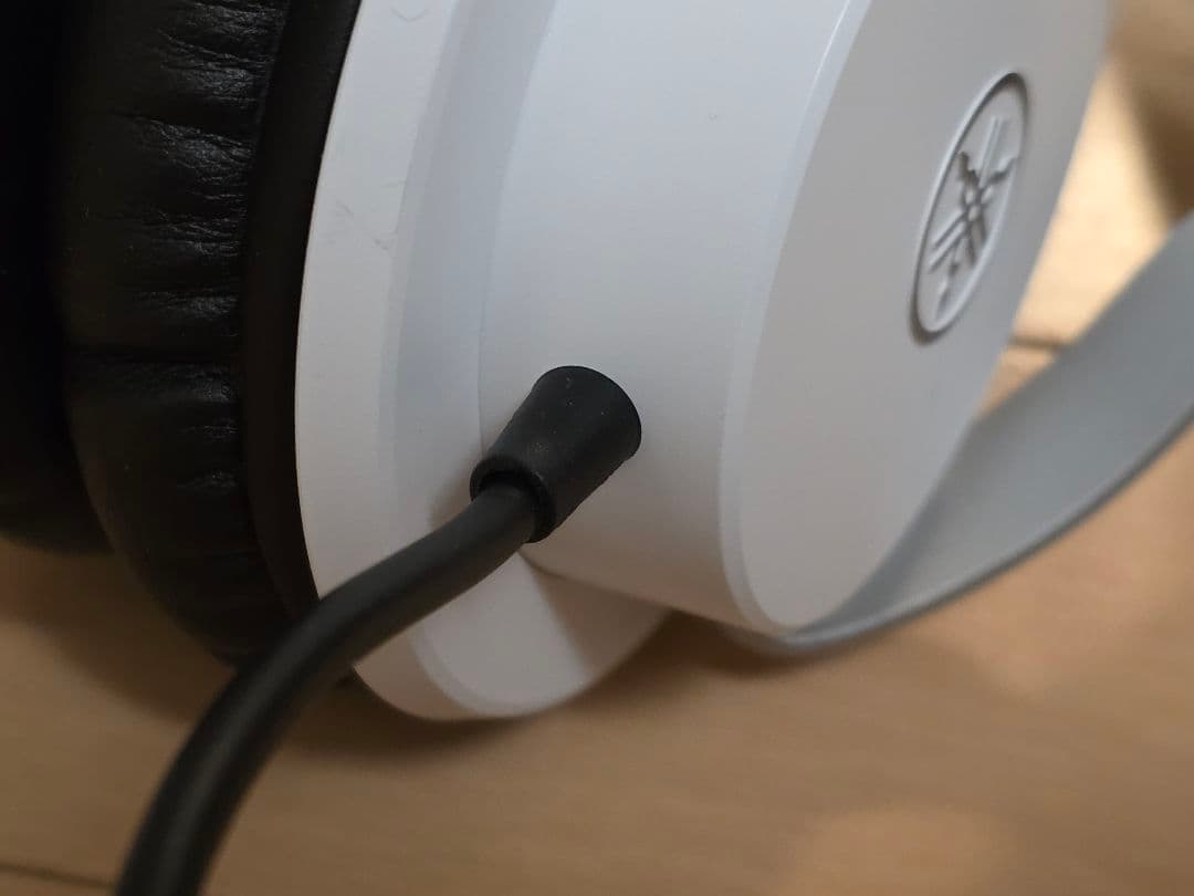 YAMAHA HPH-MT7W　モニターヘッドホン　ホワイト