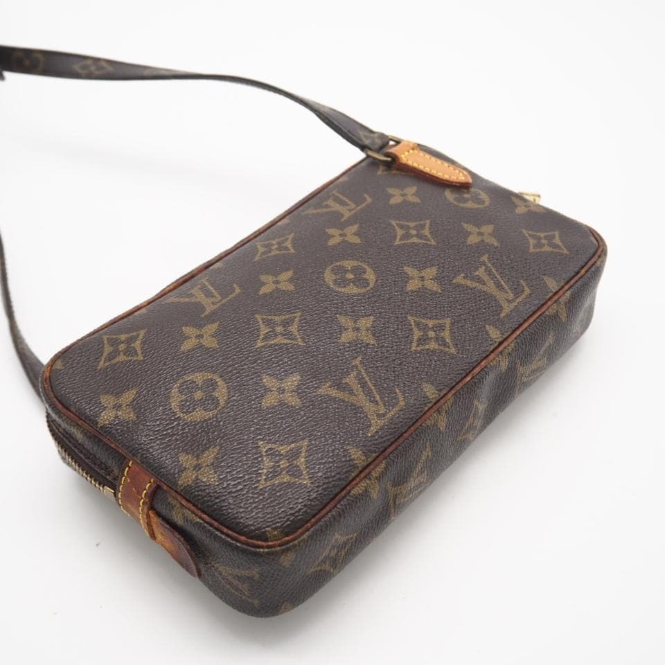 LOUIS VUITTON ショルダーバッグ ポシェット マルリーバンドリエール