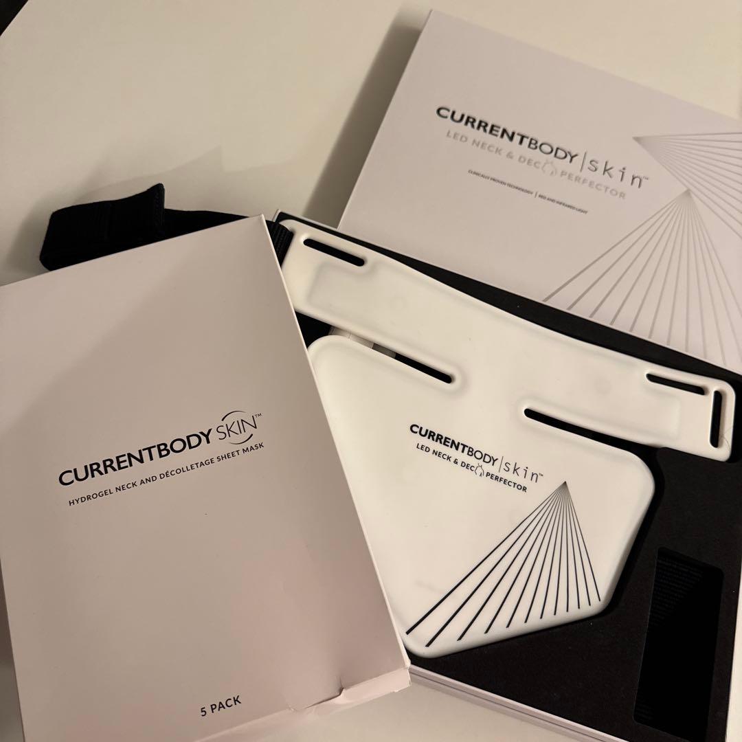 CurrentBodyネック＆デコルテ マスク:シリーズ1 スマスク3枚付き