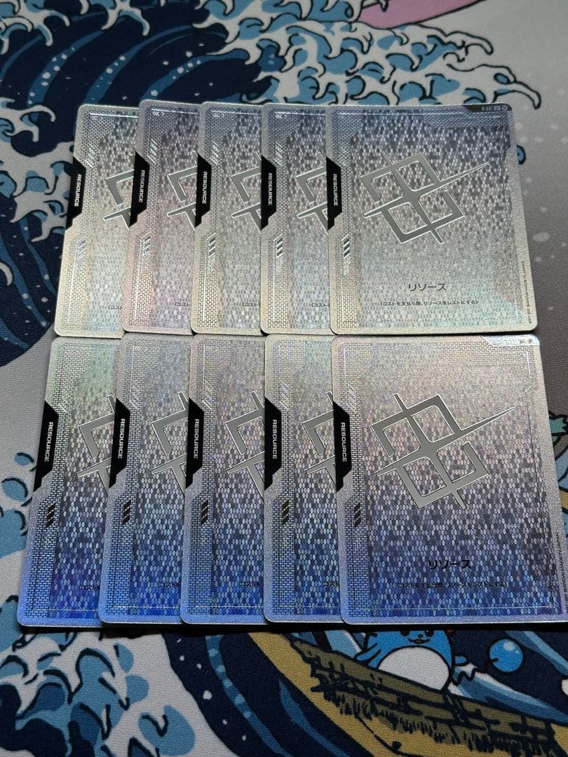 ガンダムカード　リソース　β版パラレル10枚セット