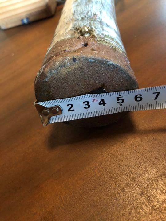 中川自然坊　斑唐津　花生　花瓶　　k