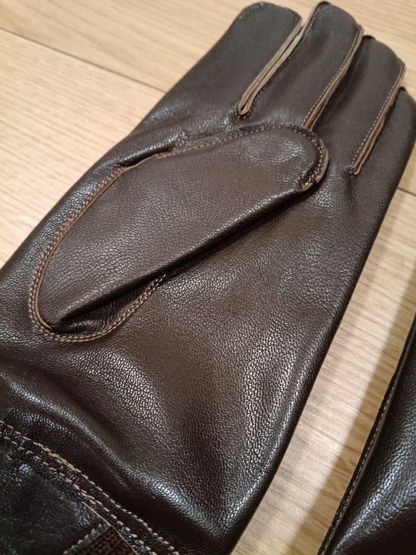 バズリクソンズ レザーグローブ 手袋 A-10 ブラウン