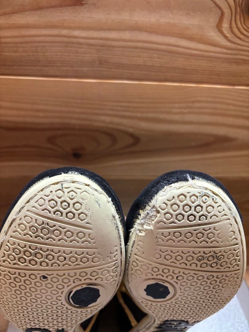 アシックスASICS 旧オーダーレスリングシューズ　金/黒　27.0cm