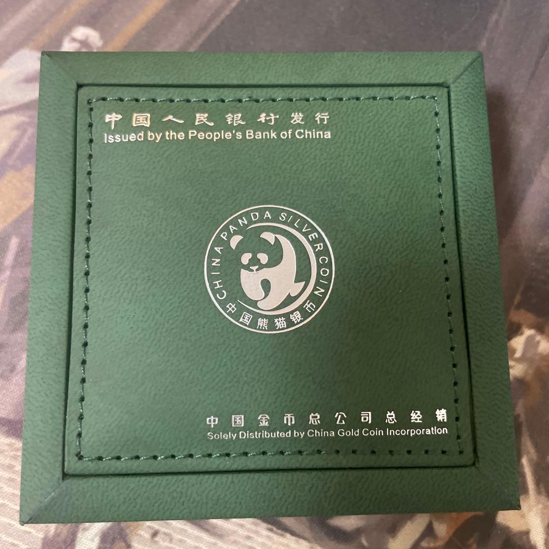 孫悟空 2025年パンダ 30g 銀貨 純銀 新品 匣付き