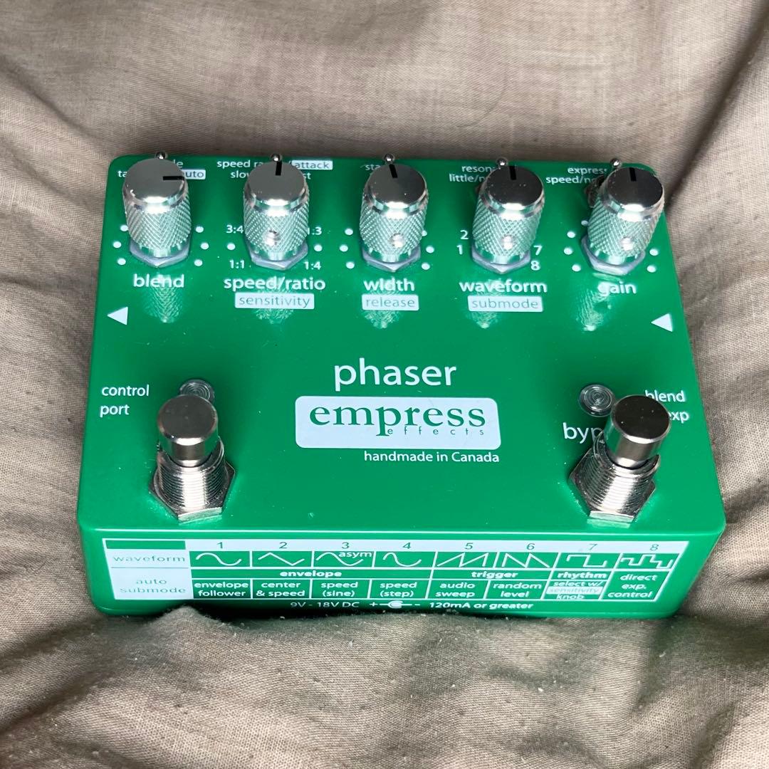Empress Effects Phaser 　美品　フェイザー　波形8種類