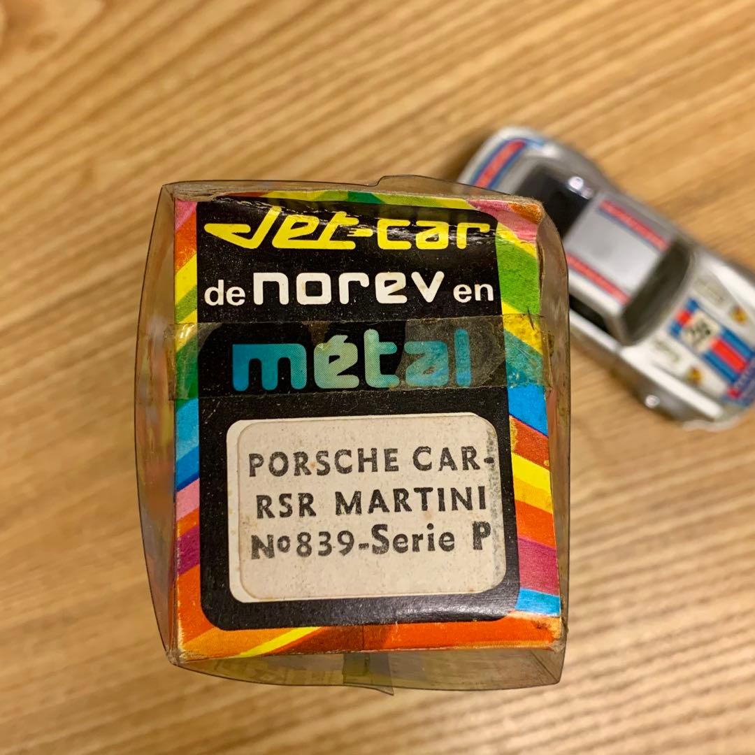 ミニカー norev jet-car Porsche RSR Martini