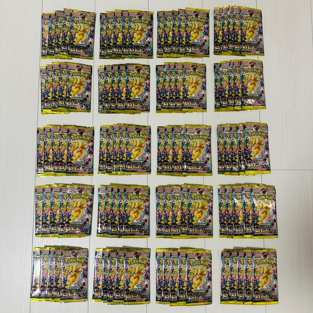 未開封　ポケモンカード　MEGAドリームex 100パック バラパック