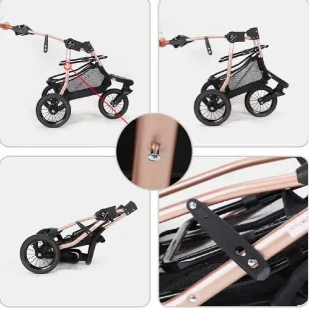 SKISOPGO ペットカート　ペットバギー　耐荷重20kg 中型犬〜大型犬用