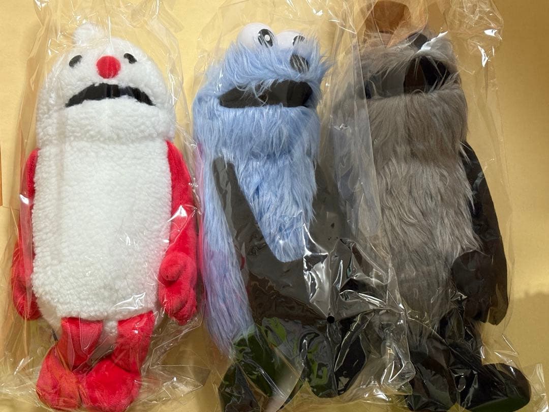 パペットスンスン　ポップアップ　ぬいぐるみ　スンスン、ノンノン、ゾンゾン