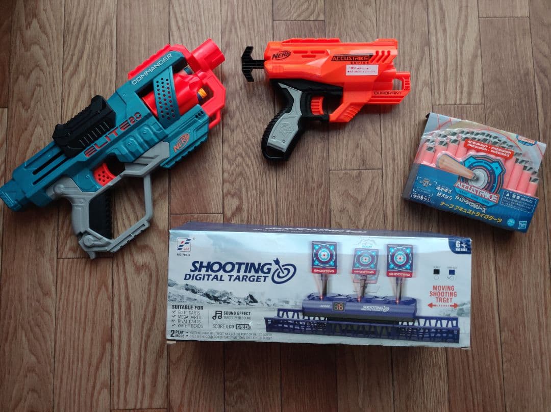 ナーフ　本体　ダーツ　電子ターゲット　セット