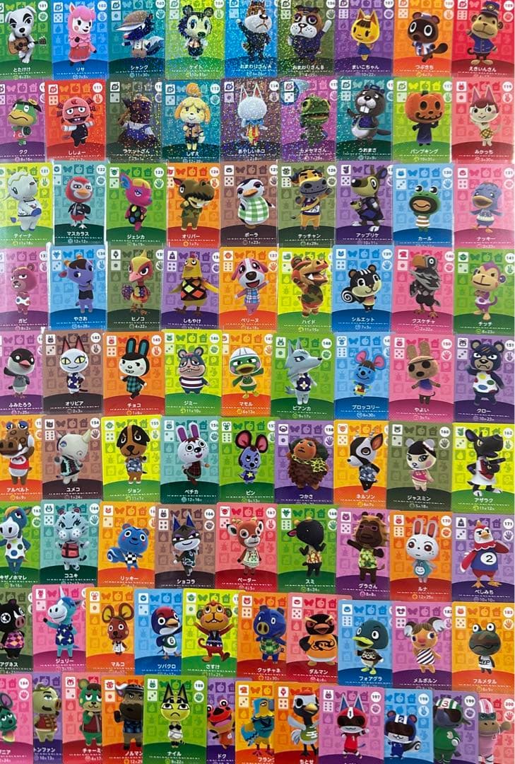 amiibo 第2弾　83枚セット　1ごう　ビアンカ　ジャスミン　匿名配送料込み