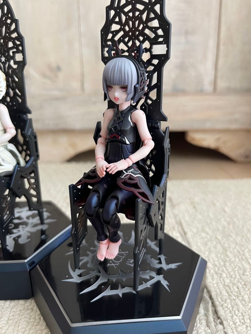 チトセリウムXCIX&Cアルベラ＆エフェル塗装済み完成品