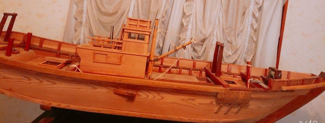 最高級ブランド 木造船【本日まで出品】
