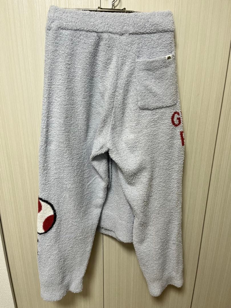 ジェラートピケ マリオ　ジャガードプルオーバー＆ロングパンツセット　キノピオ