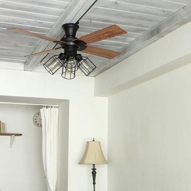 新品☆ヴィンテージ風シーリングファンライトJE-CF001V☆Q438