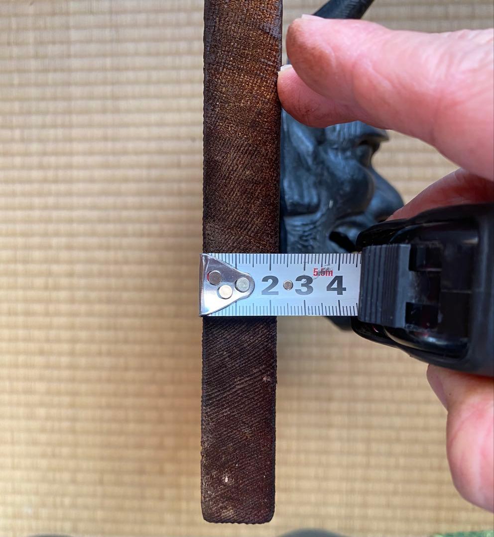 南部鉄器 般若面 壁掛け 木製台座付き 和風インテリア