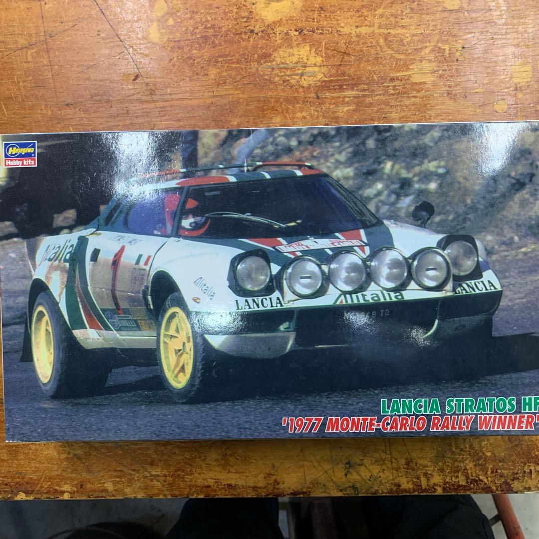 ハセガワ　1/24 ランチャストラトス 1977 モンテカルロラリー ウィナー