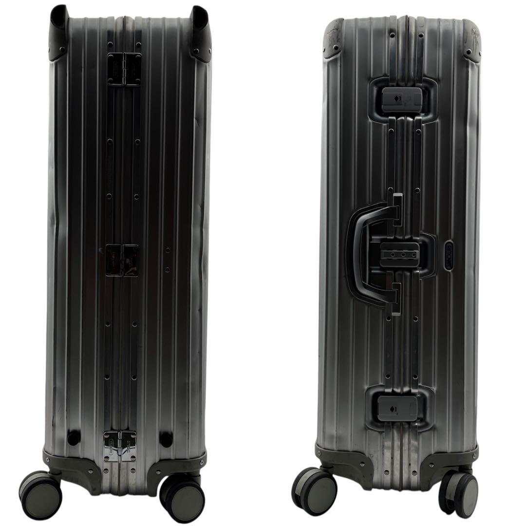 【希少・廃盤】青ロゴ リモワ トパーズ 推定84L 4輪 プルタブ 大容量