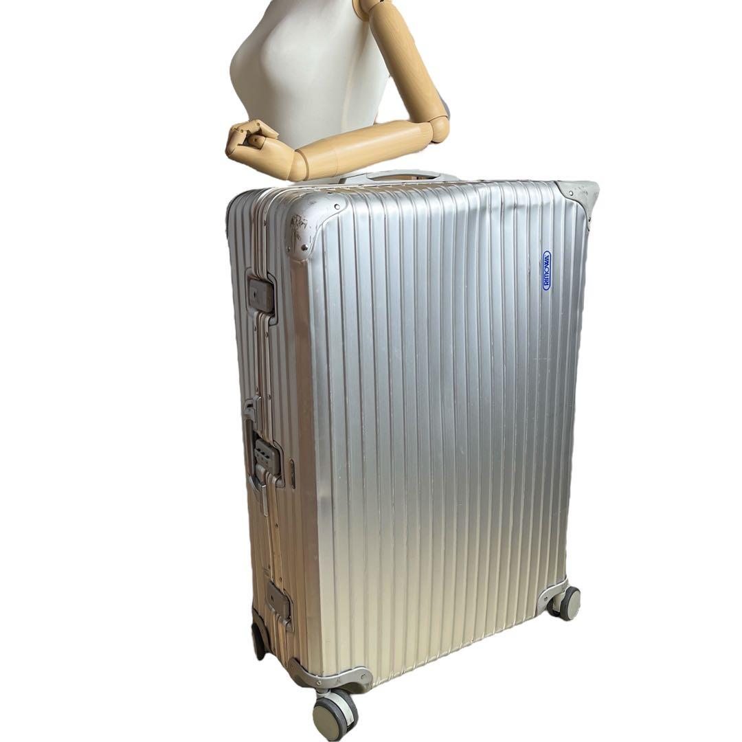 【希少・廃盤】青ロゴ リモワ トパーズ 推定84L 4輪 プルタブ 大容量