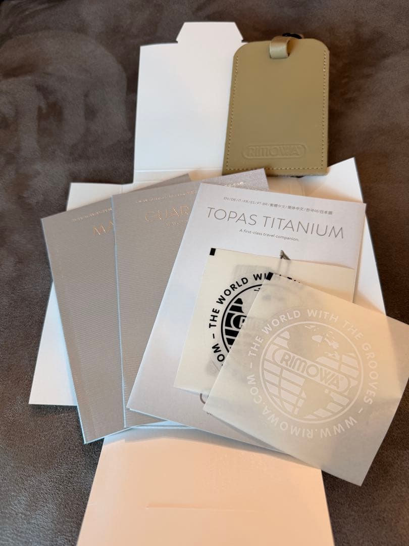 【正規品】RIMOWA リモア TOPAS TITANIUM 82L