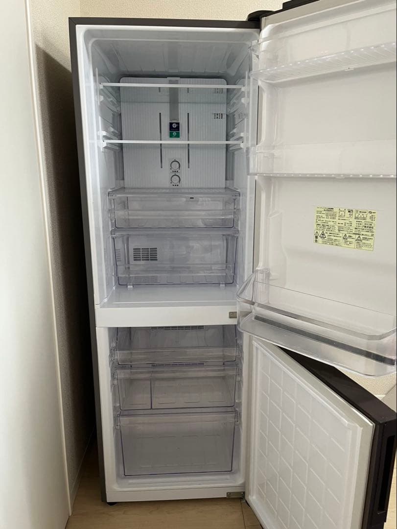 SHARPシャープ ノンフロン冷凍冷蔵庫2018 SJ-PD27D-T 271L