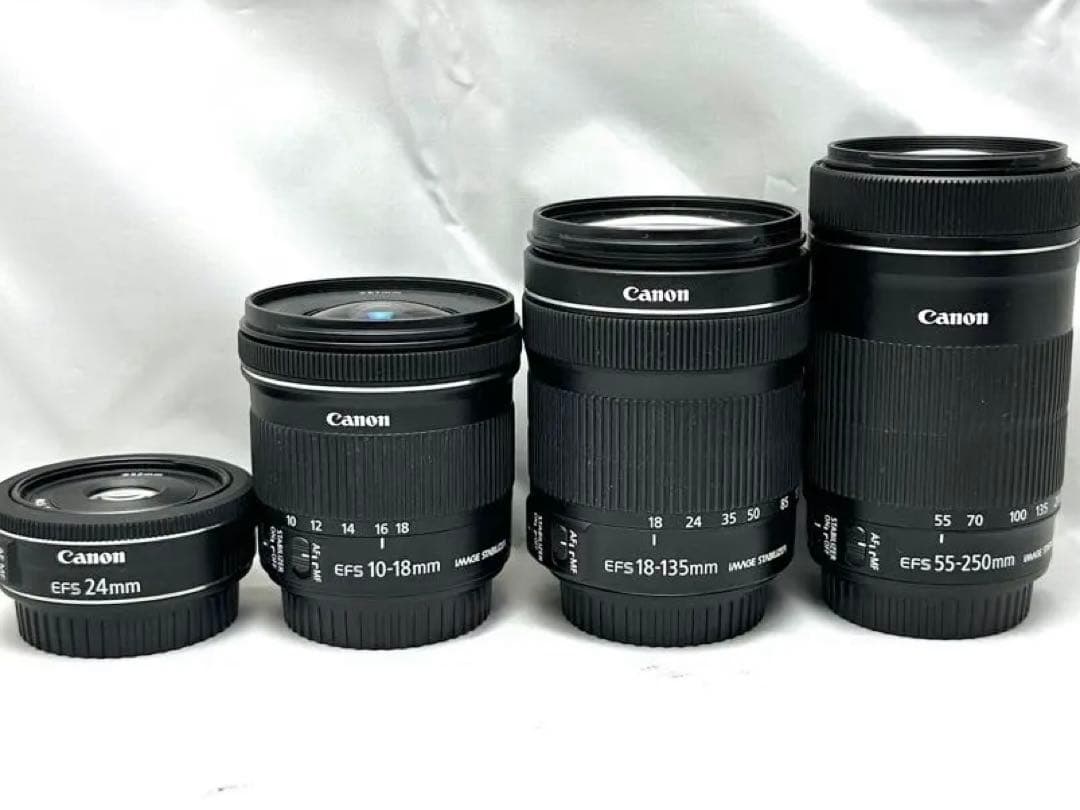 EF-S STMレンズ豪華4本セット！