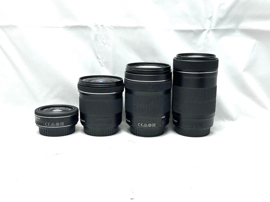 EF-S STMレンズ豪華4本セット！