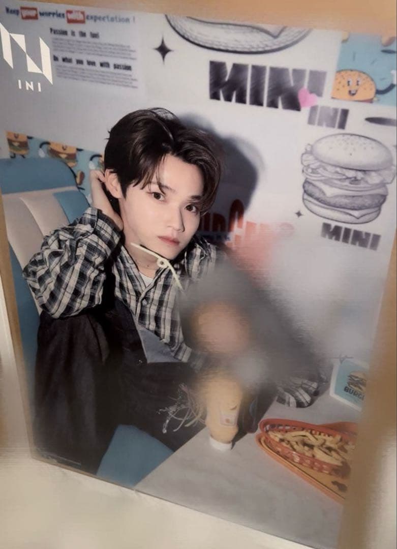 INI 5th single A賞 木村柾哉　ポスター　サイン　TAG ME