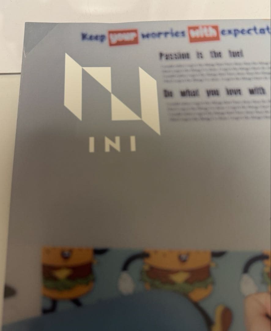 INI 5th single A賞 木村柾哉　ポスター　サイン　TAG ME