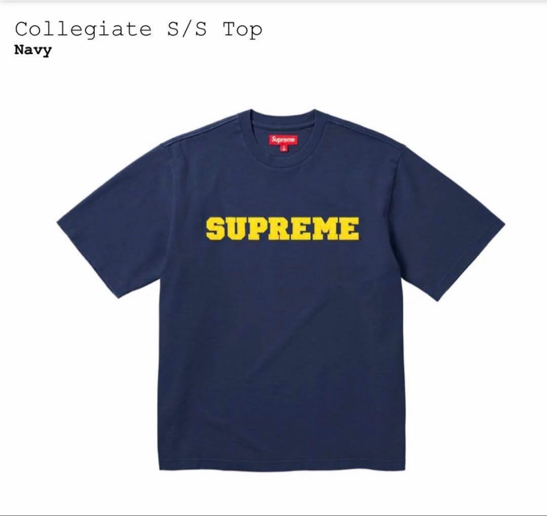 SUPREME Collegiate S/S Top Tシャツ XLカレッジ