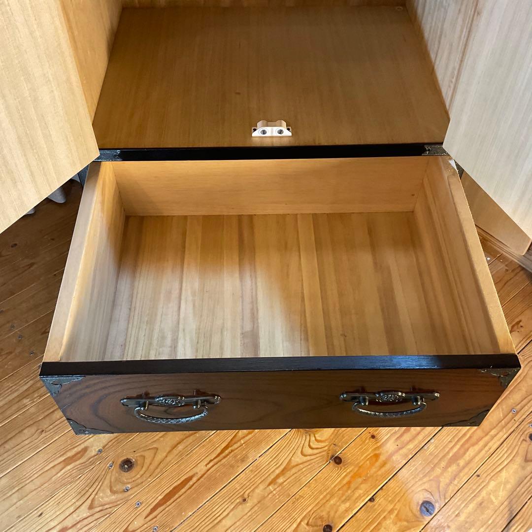 アンテーク調 和たんす 整理タンス 開き戸タンス 民芸箪笥 民芸家具 和風