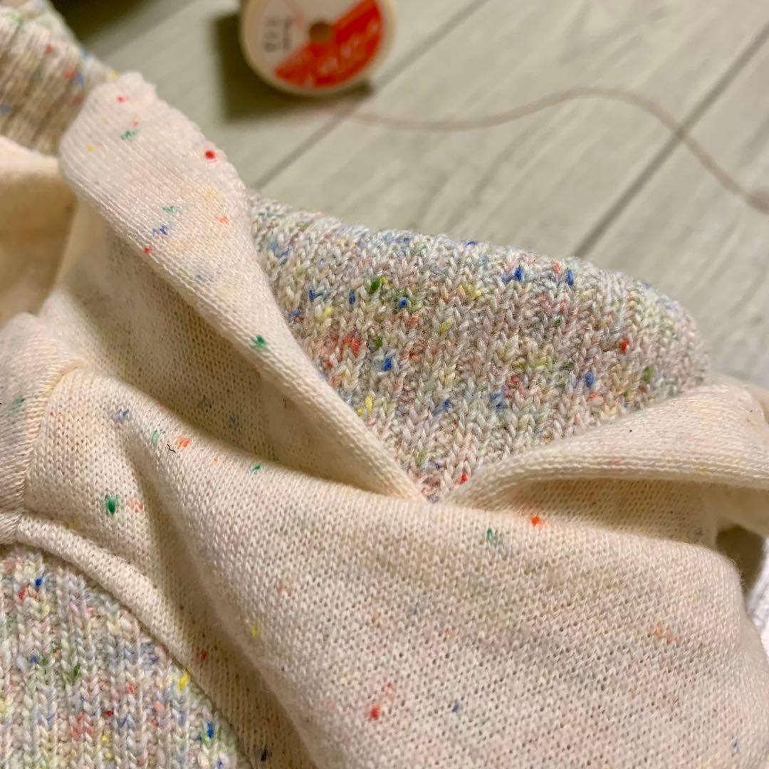 No.32 ハンドメイド犬服 ハイネックパーカーワンピース