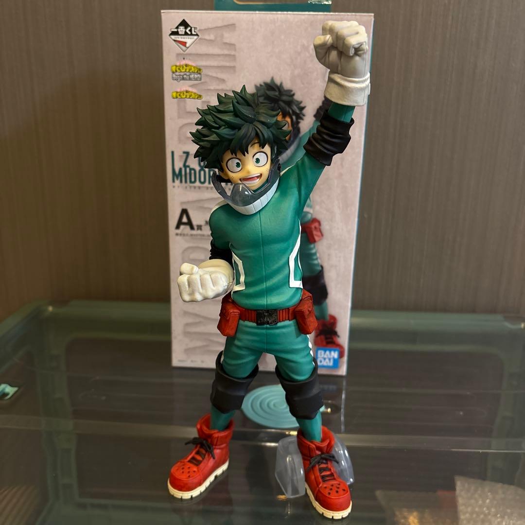 ヒロアカ　一番くじ　Begin the HERO！フィギュアセット　おまけ付き