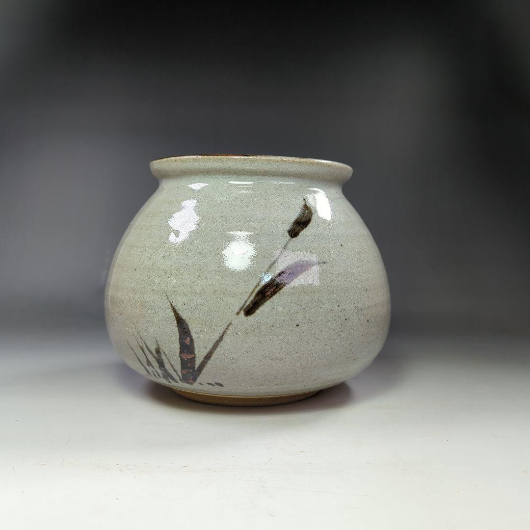 イ540 水指『中里利左エ門』『絵唐津　水指　共箱』茶道具