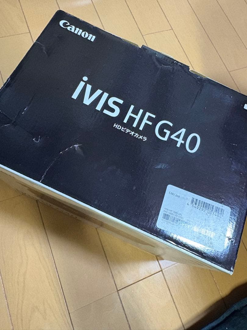 【難あり】canon ivis HF G40プロ仕様ビデオカメラ