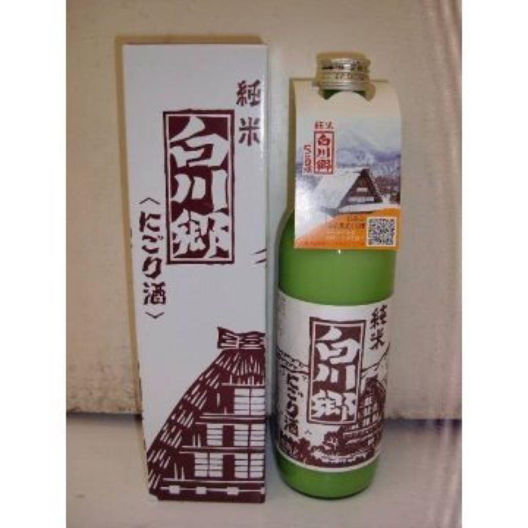 世界遺産　白川郷　純米　にごり酒（どぶろく）　720ML　 6本セット